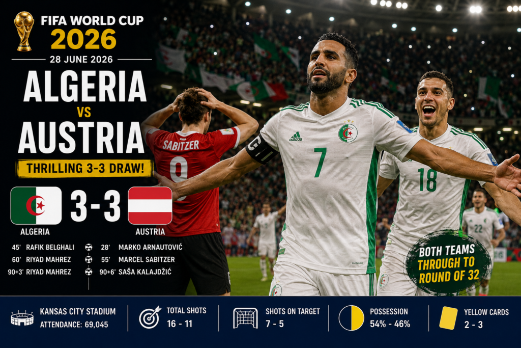 Algeria vs Austria