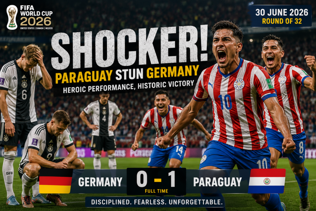 Germany vs Paraguay