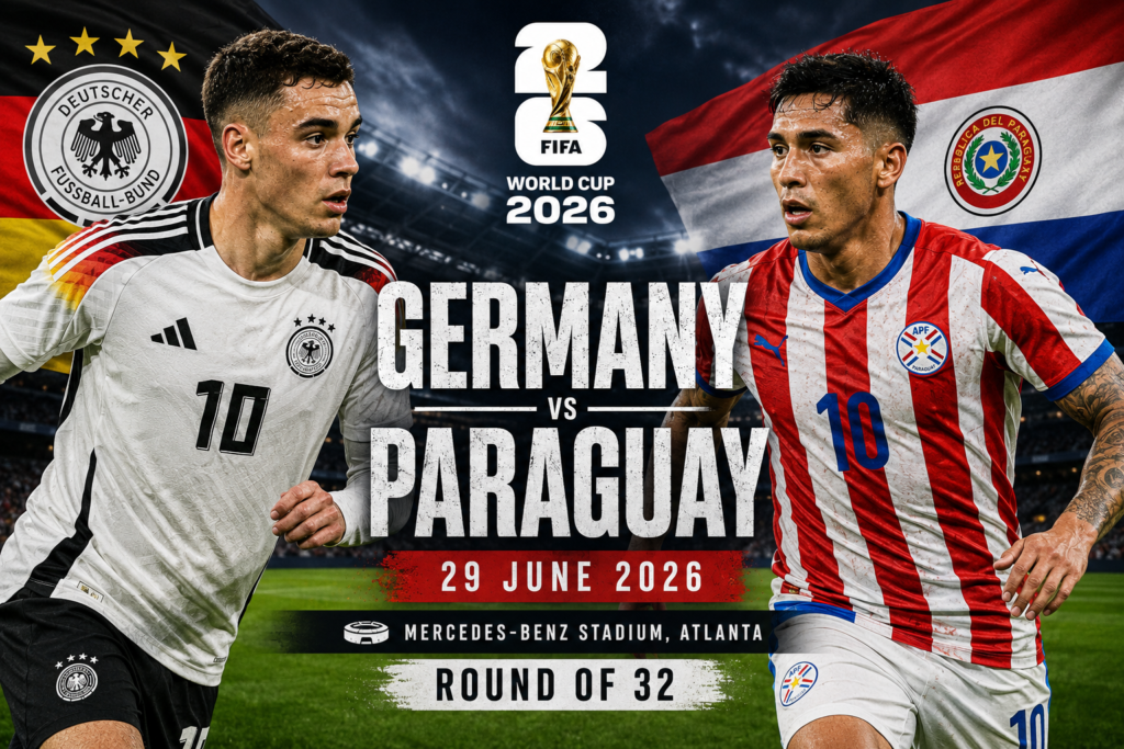 Germany vs Paraguay