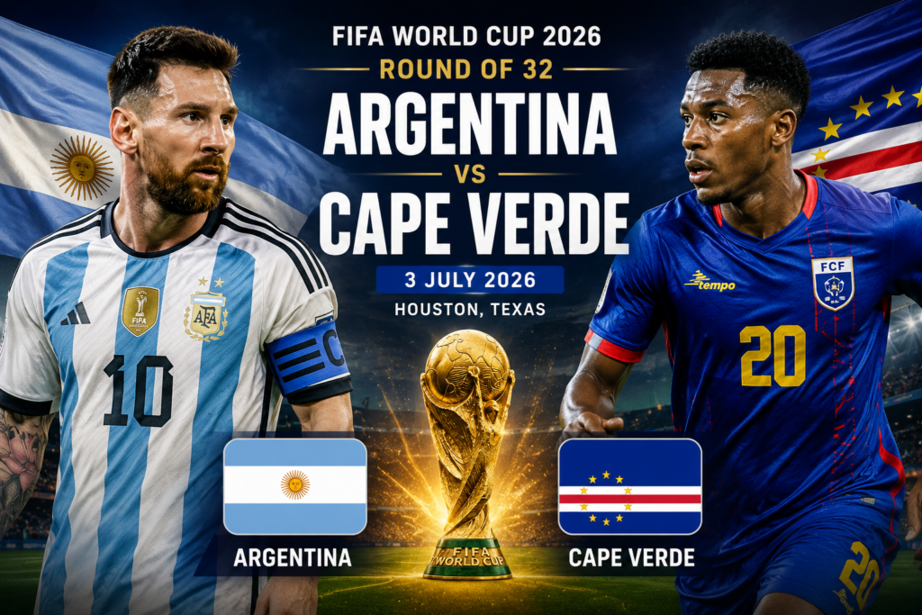 Argentina vs Cape Verde