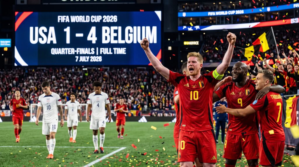 USA vs Belgium