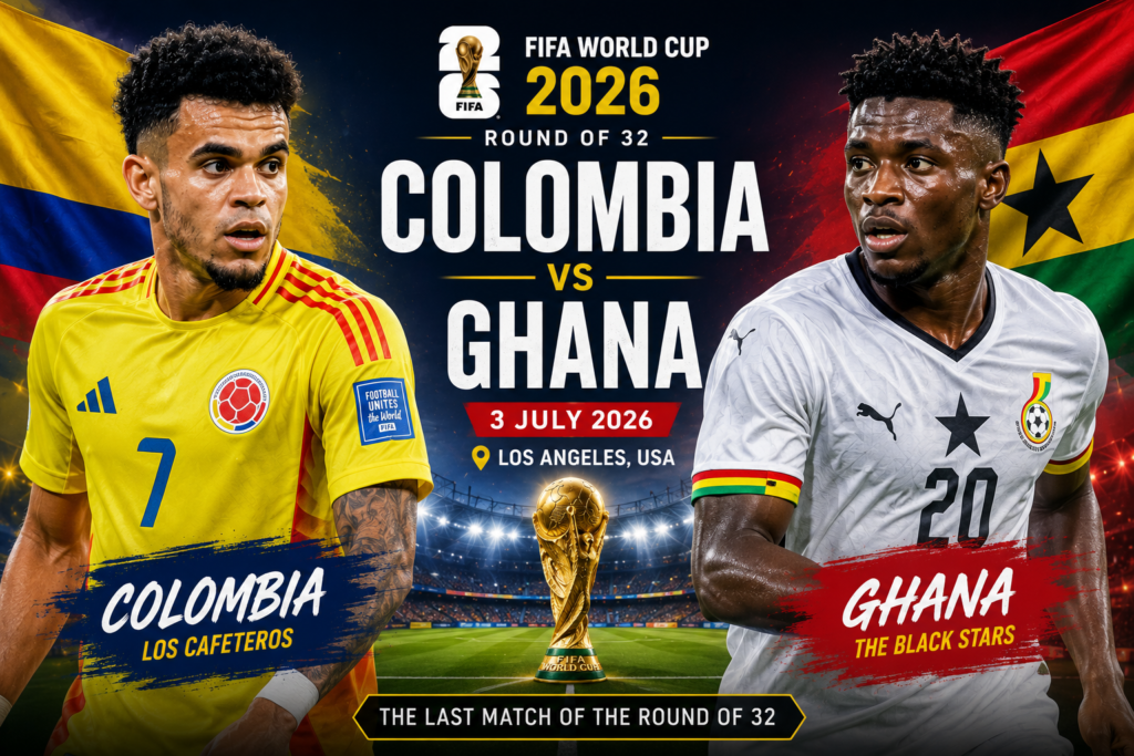 Colombia vs Ghana