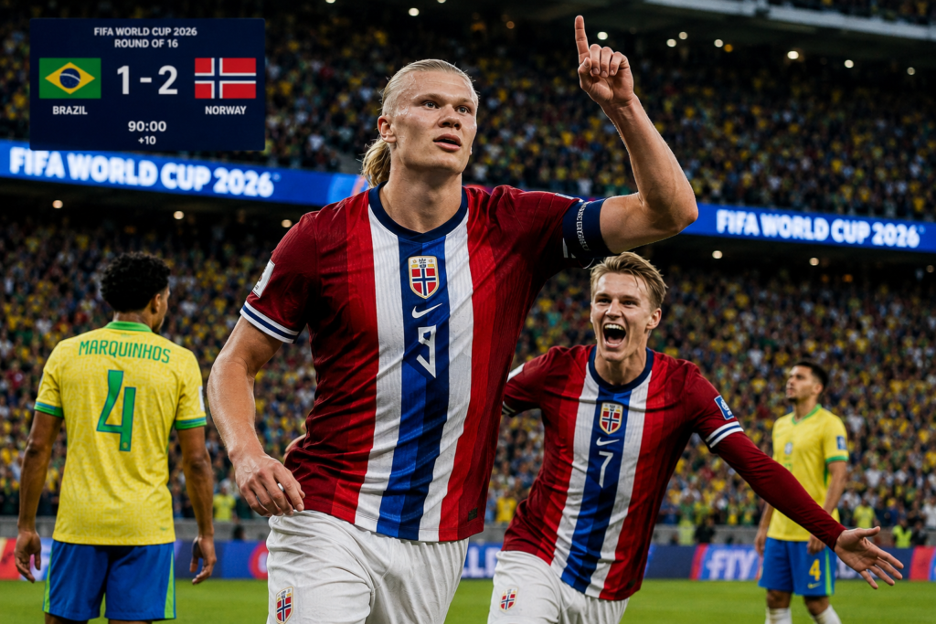 Brazil vs Norway