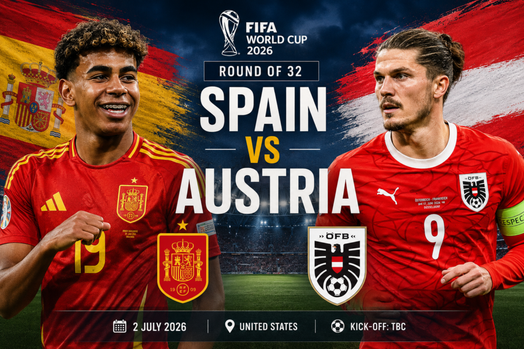 Spain vs Austria