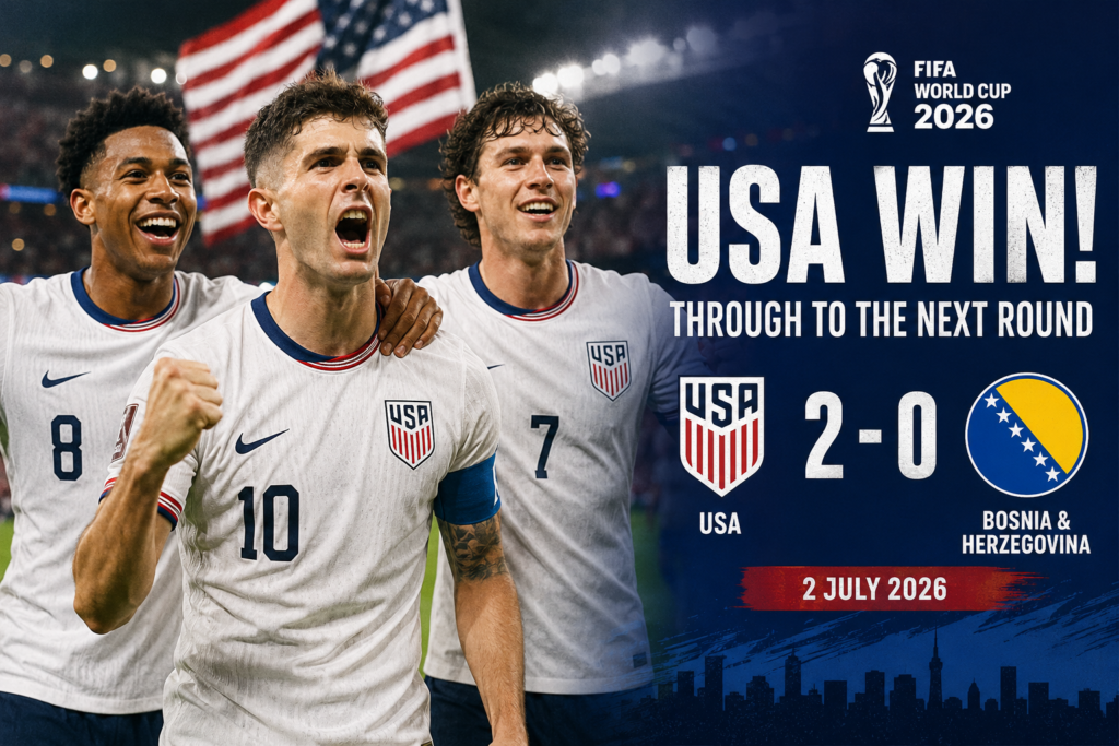 USA vs Bosnia & Herzegovina