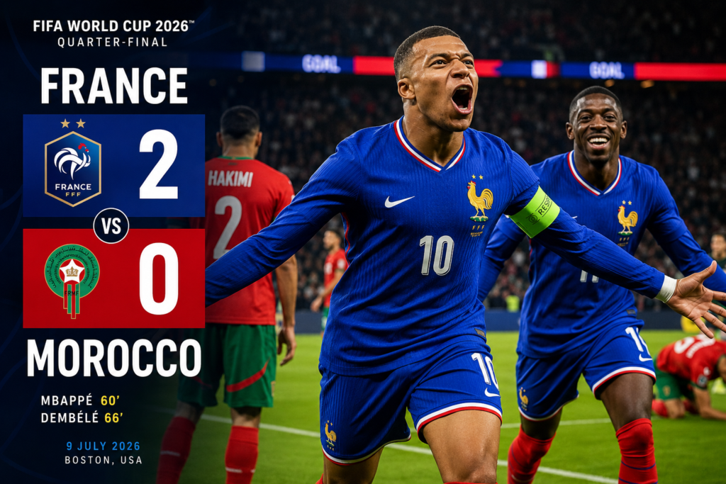 France vs Morocco 2026