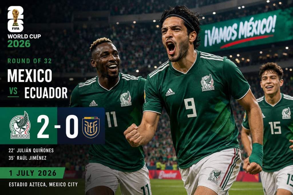 Mexico vs Ecuador